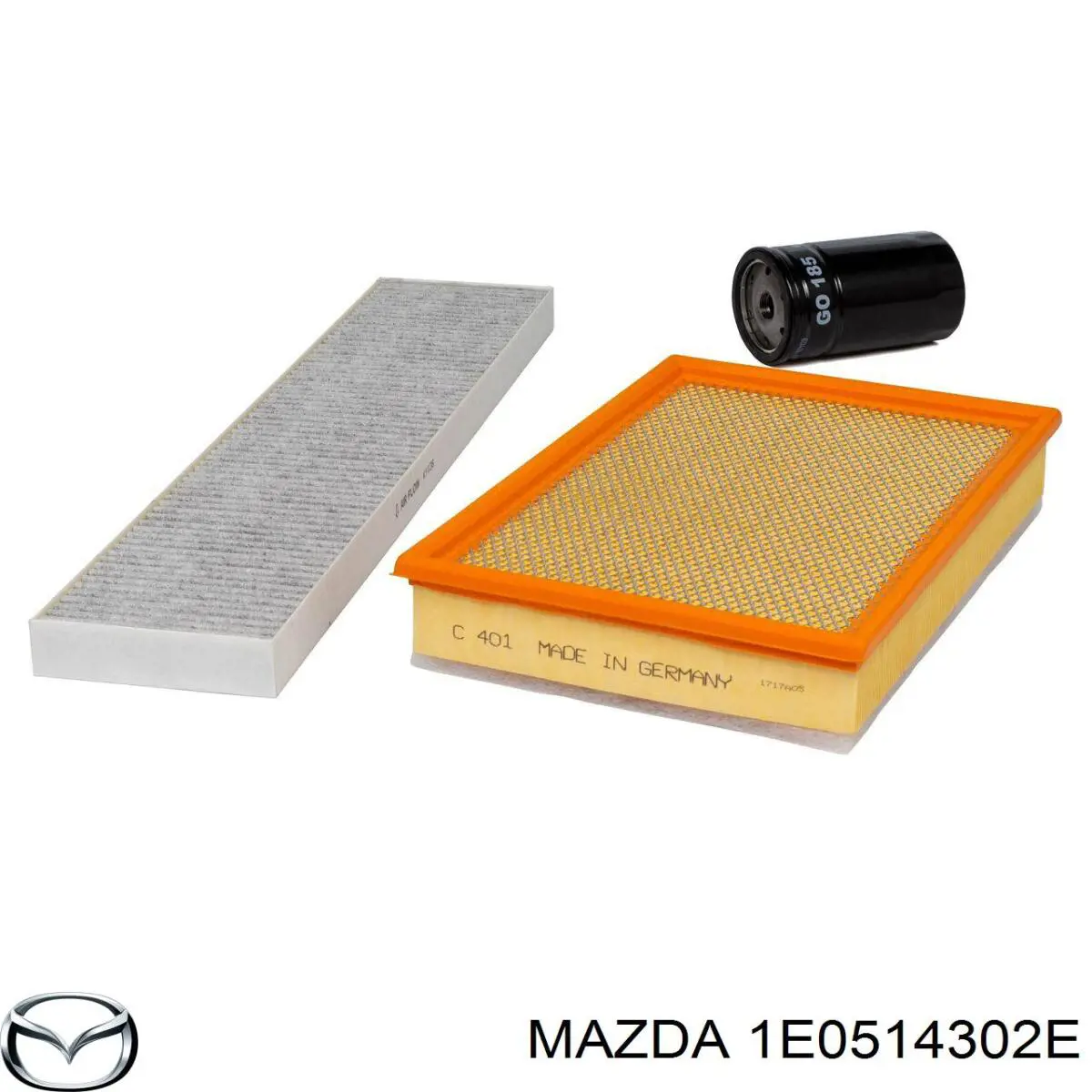 1E0514302E Mazda Масляный фильтр двигателя
