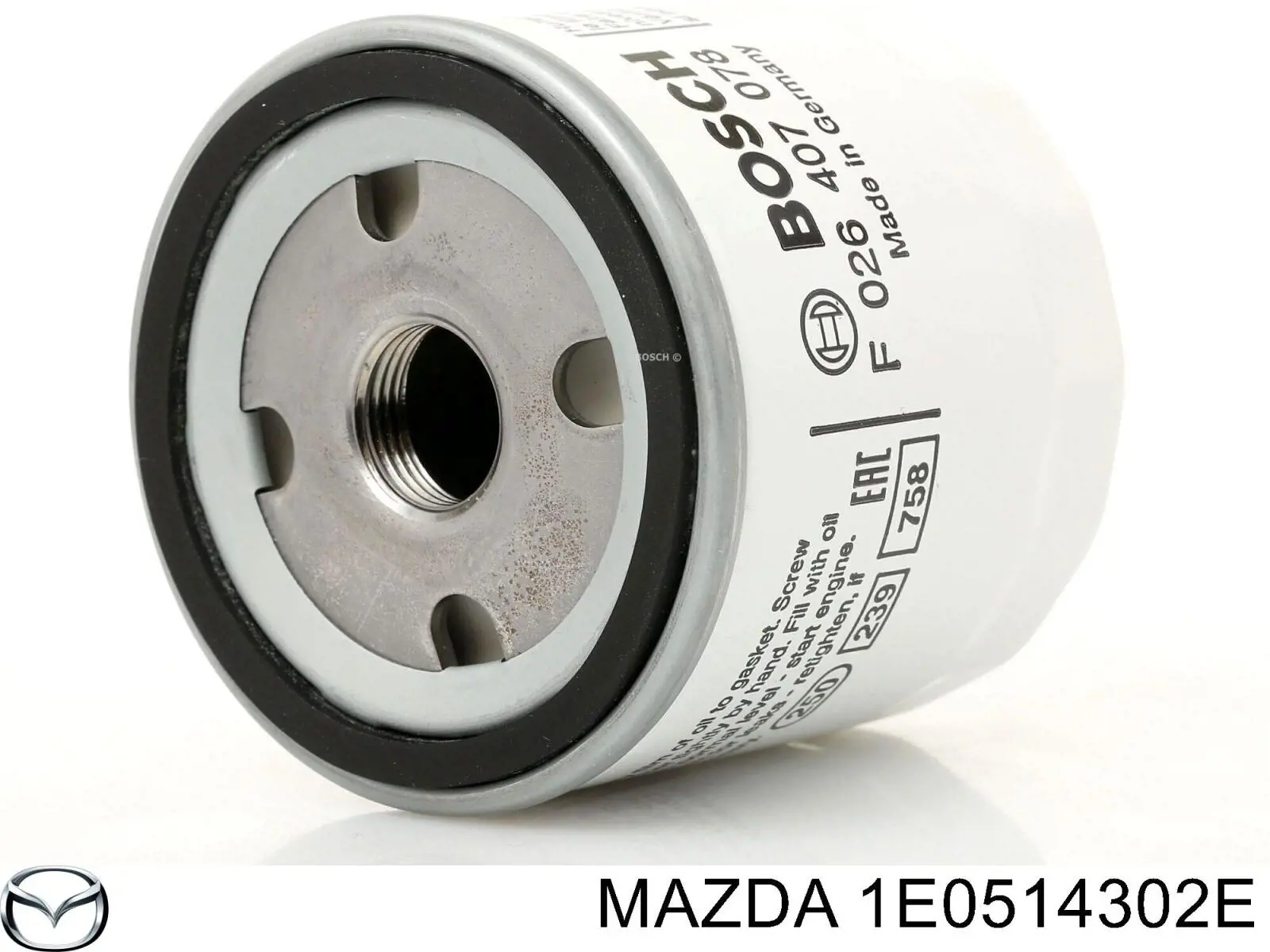 Фильтр очистки масла центробежный Mazda 1E0514302E цена, от 5.72 USD