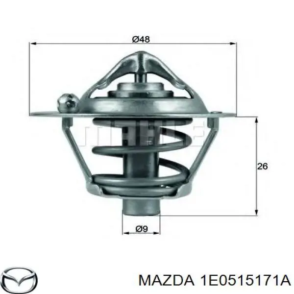 1E0515171A Mazda