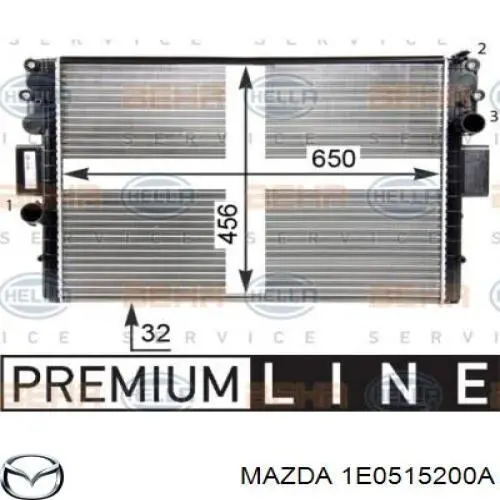 1E0515200A Mazda радиатор