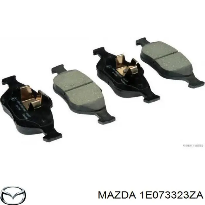 1E073323ZA Mazda передние тормозные колодки