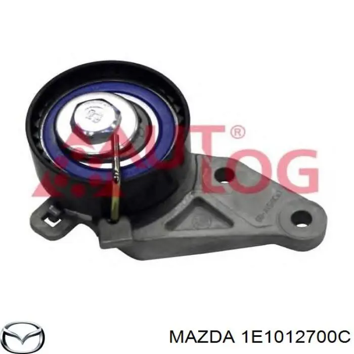 1E1012700C Mazda натяжитель ремня грм