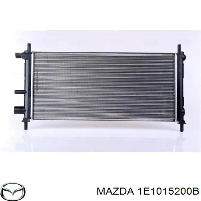 Радиатор 1E1015200B Mazda