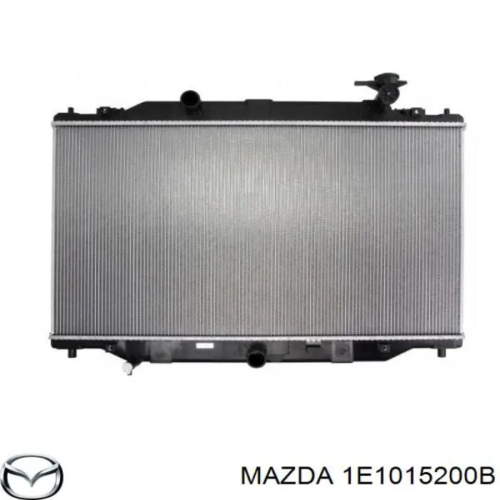 Радиатор охлаждения двигателя Mazda 1E1015200B цена, от 126.98 USD