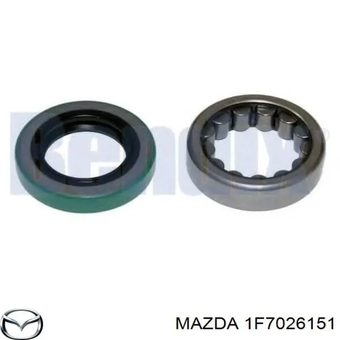 1F7026151 Mazda Подшипник полуоси заднего моста