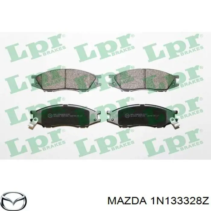 Передние тормозные колодки 1N133328Z Mazda