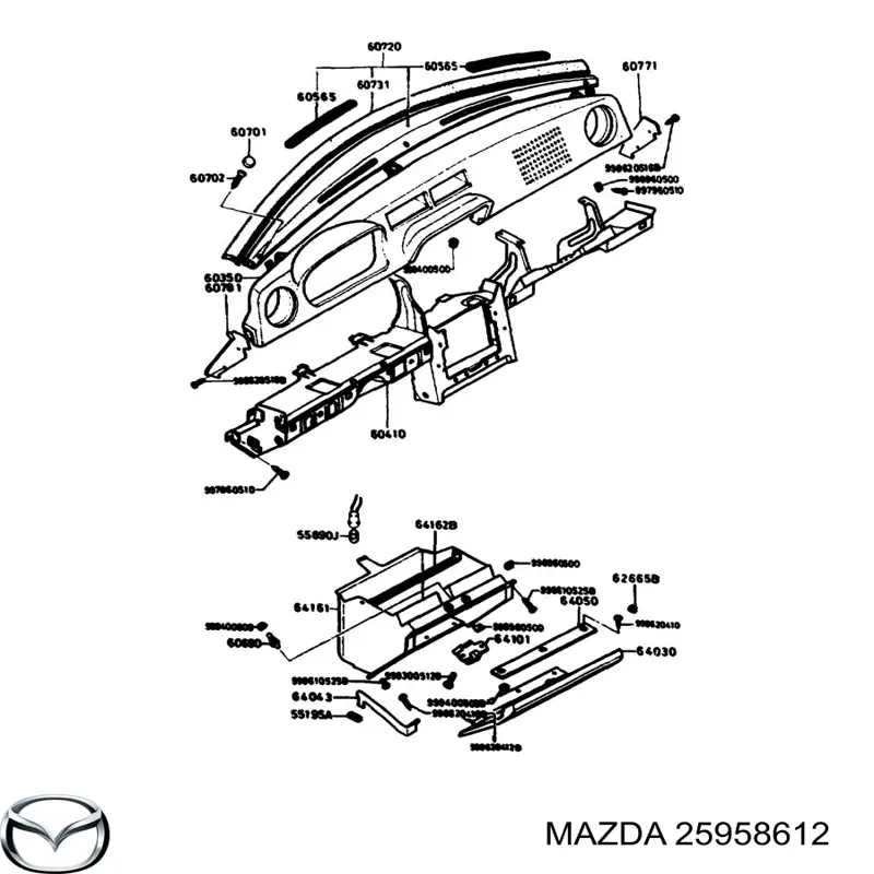  025958612 Mazda