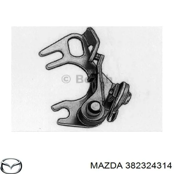 Контактная группа распределителя зажигания 382324314 Mazda