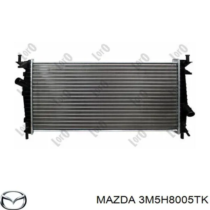 3M5H8005TK Mazda радиатор