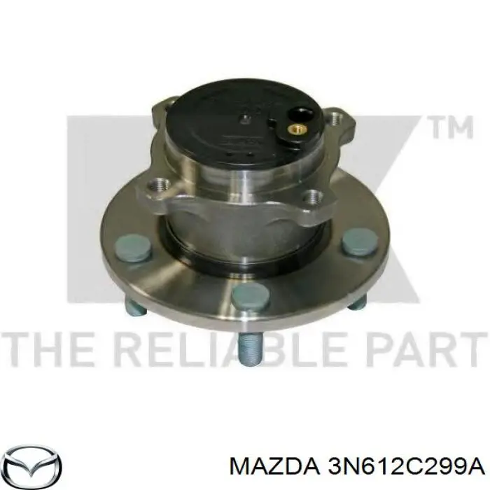 Купить 3N612C299A Mazda Задняя шпиндель