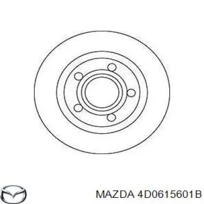 Тормозные диски 4D0615601B Mazda