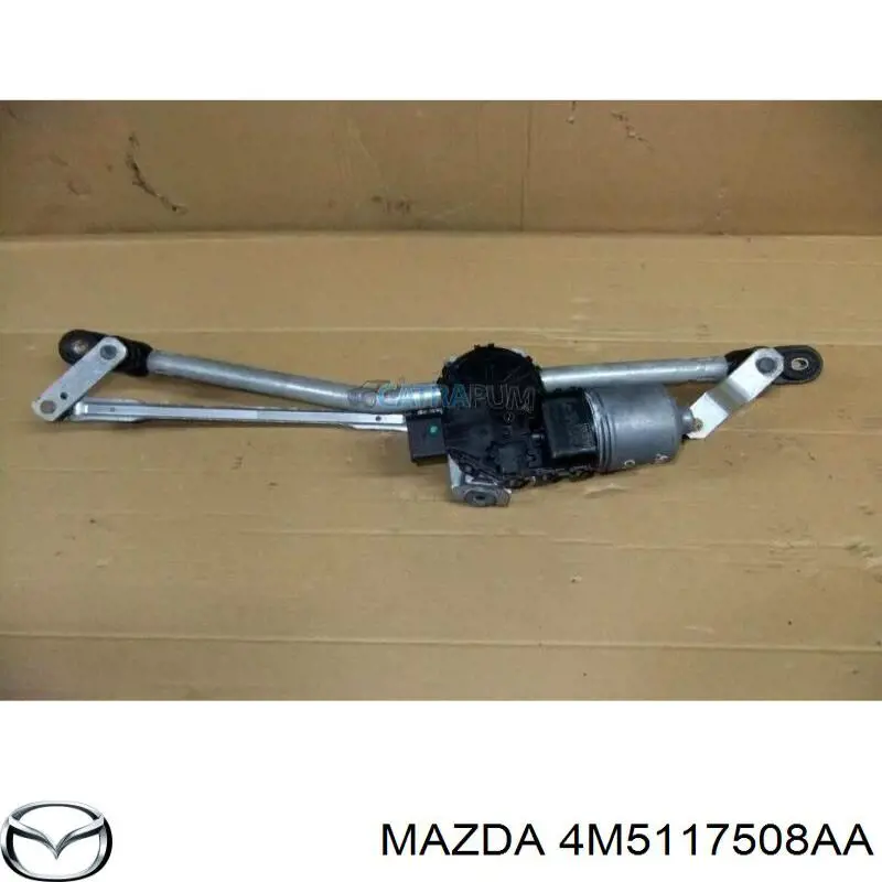 4M5117508AA Mazda мотор стеклоочистителя лобового стекла