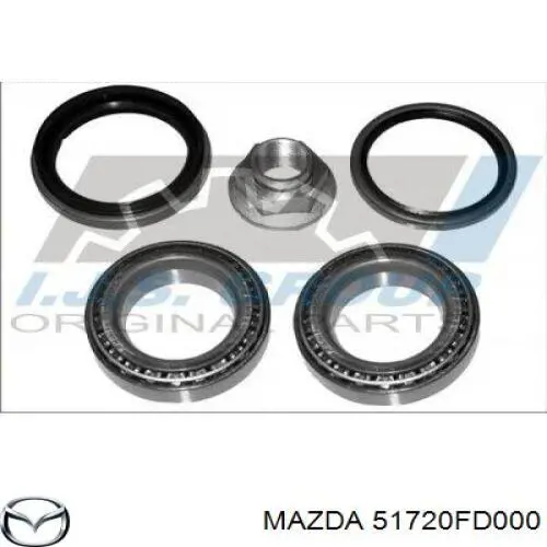 51720FD000 Mazda Подшипник ступицы передней