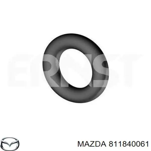 811840061 Mazda подушка крепления глушителя
