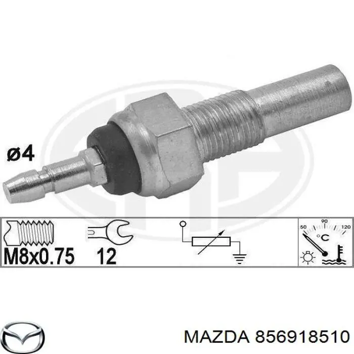 Купить 856918510 Mazda Термодатчик охлаждающей жидкости