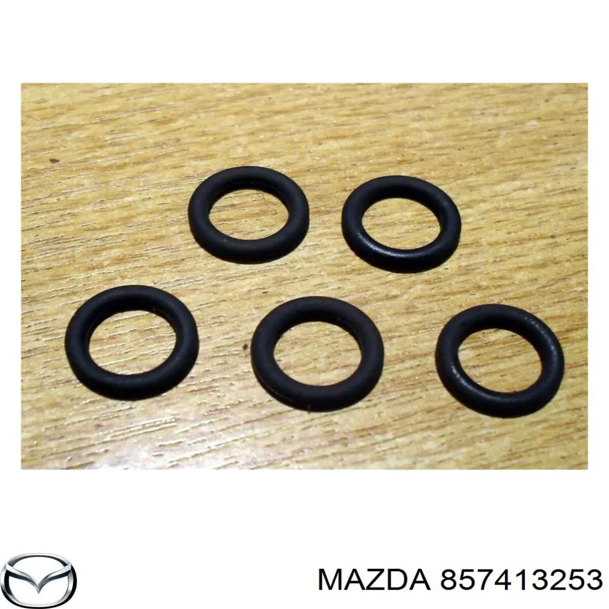 857413253 Mazda кольцо (шайба форсунки инжектора посадочное)