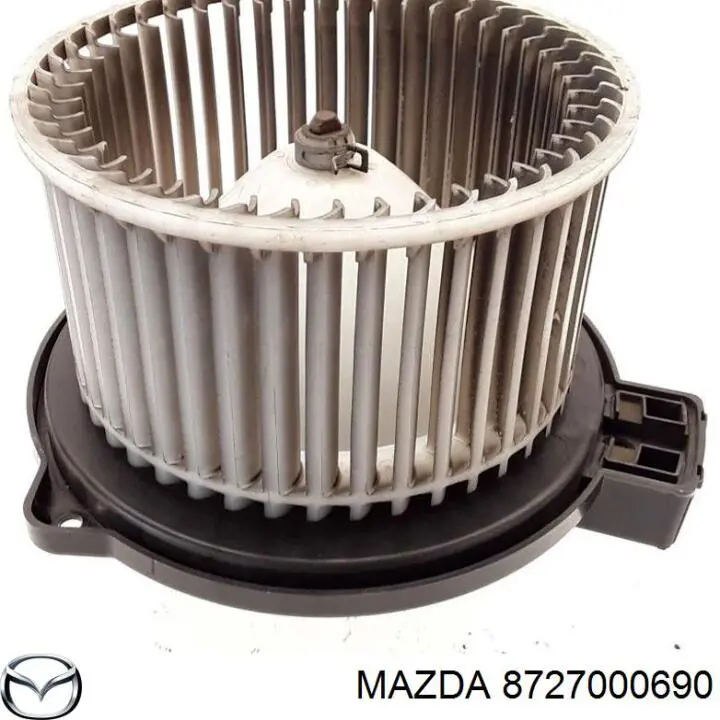 Мотор вентилятора печки (отопителя салона) Mazda 8727000690