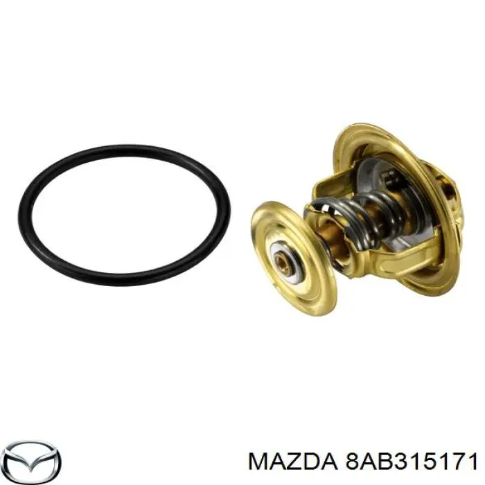 Купить 8AB315171 Mazda Автомобильный термостат