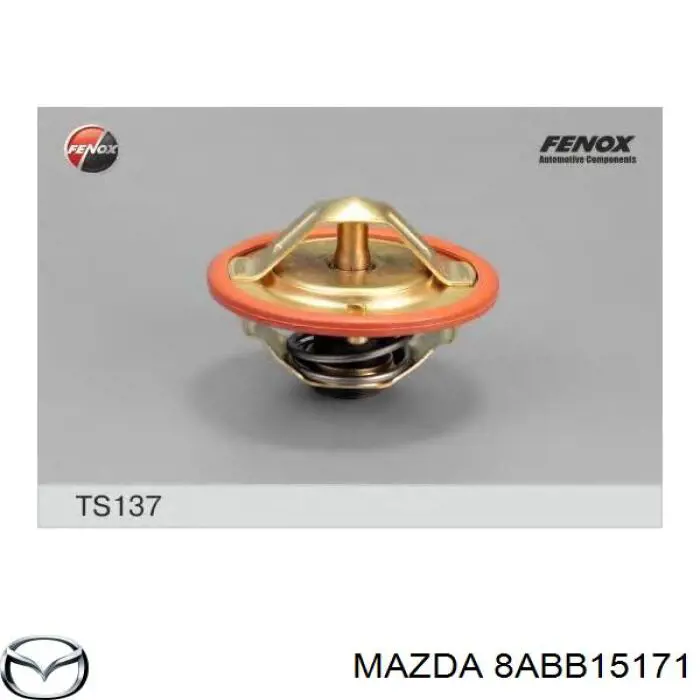 Термостат в корпусе Mazda 8ABB15171 цена, от 7.70 USD