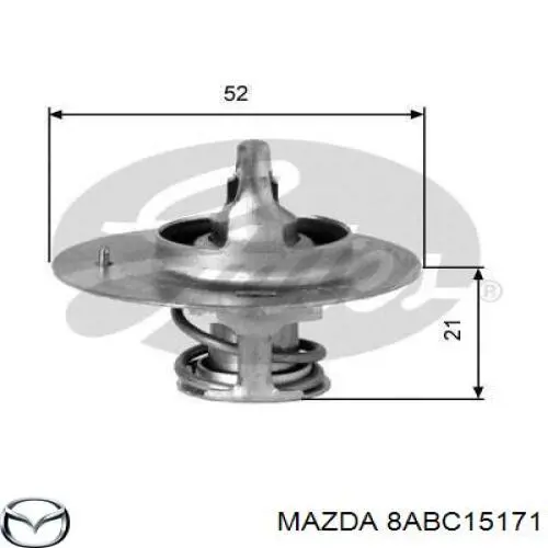 8ABC15171 Mazda термостат