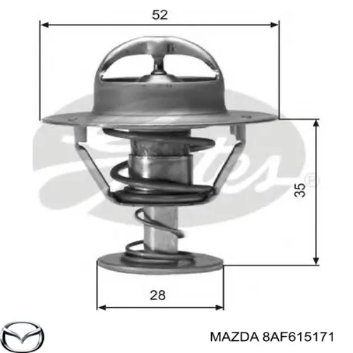  8AF615171 Mazda