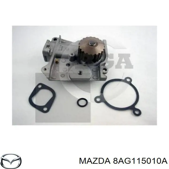 Купить 8AG115010A Mazda Насос охлаждения