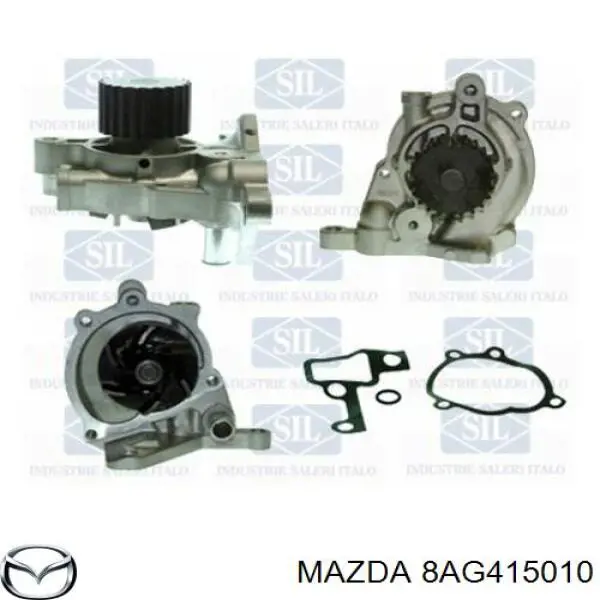 Купить 8AG415010 Mazda Насос охлаждения