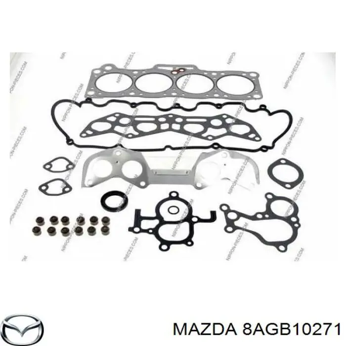Полный комплект прокладок двигателя Mazda 8AGB10271 цена, от 61.20 USD