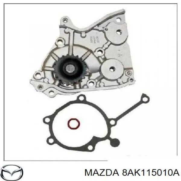 Помпа охлаждения Mazda 8AK115010A цена, от 28.54 USD