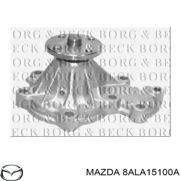 Водяной насос Mazda 8ALA15100A