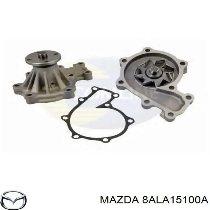 Bomba de agua 8ALA15100A Mazda