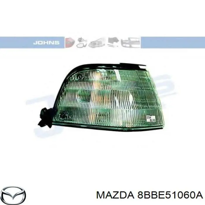 Габарит (указатель поворота) правый 2161530RWE Depo/Loro/Abakus