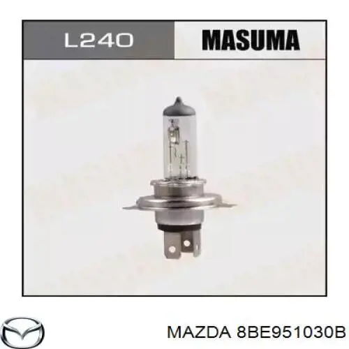 Фара правая 8BE951030 Mazda