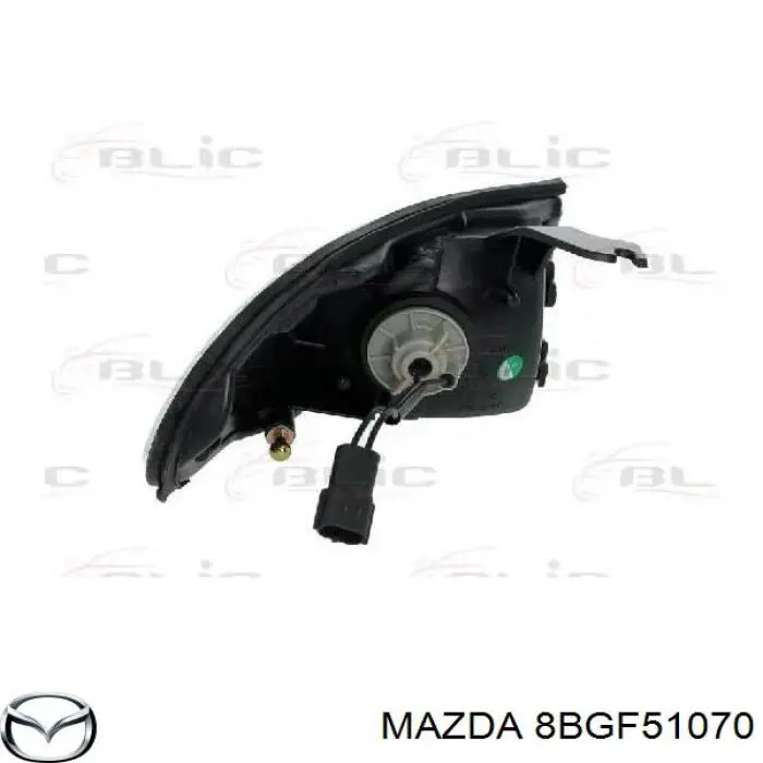 Pisca-pisca esquerdo 8BGF51070 Mazda