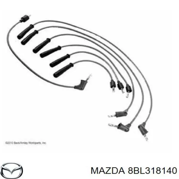 Высоковольтные провода JF011814XE Mazda