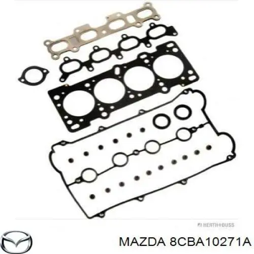 Комплект прокладок двигателя 8CBA10271A Mazda