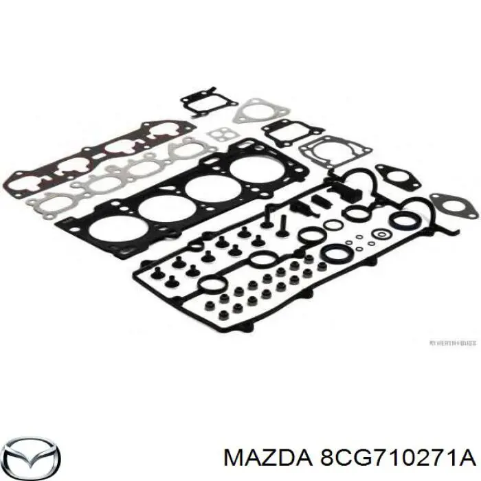 Комплект прокладок двигателя 8CG710271A Mazda