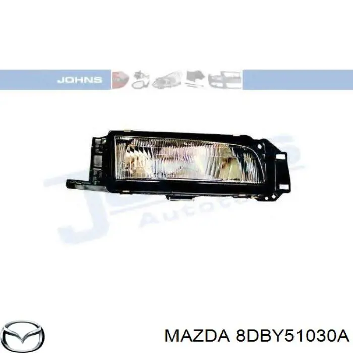 Фара правая 8DBY51030A Mazda