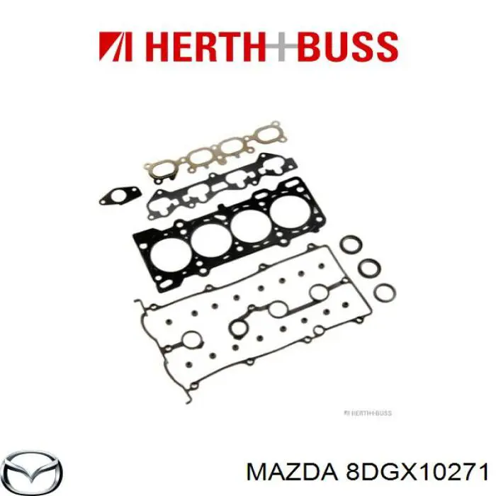 Полный комплект прокладок двигателя Mazda 8DGX10271 цена, от 112.64 USD