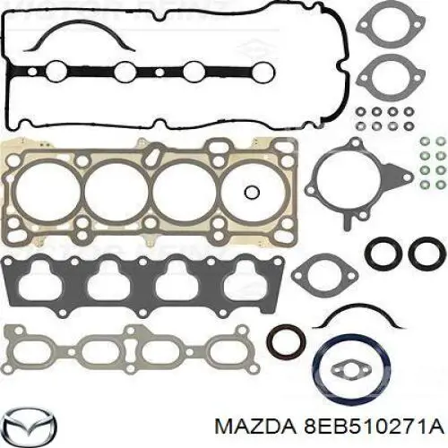 Купить 8EB510271A Mazda Полный комплект прокладок