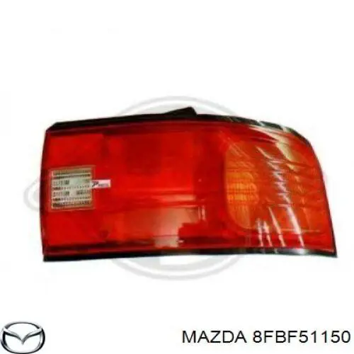 Фонарь задний правый на Mazda 323 S IV 