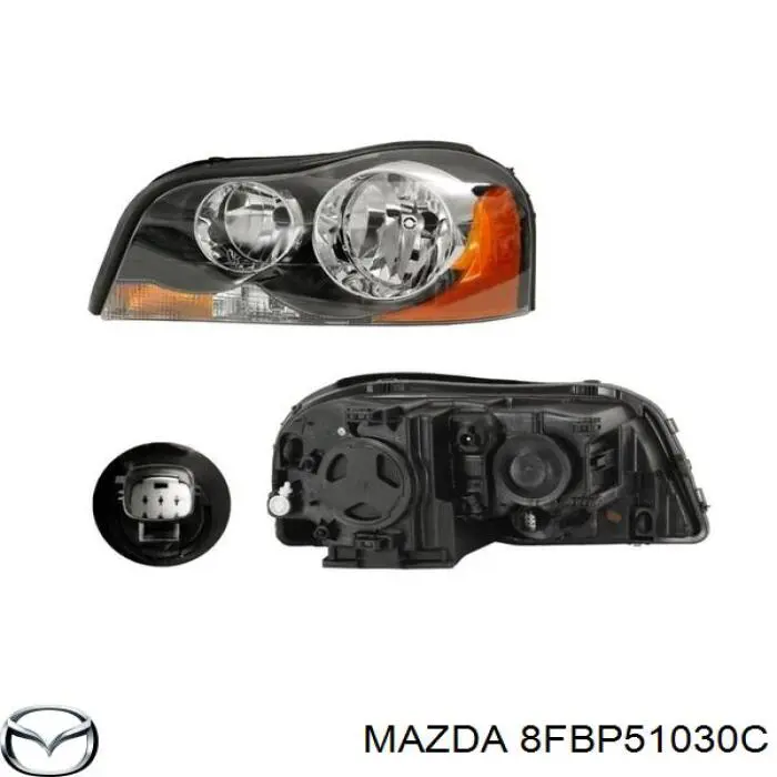Купить BC6B510K0A Mazda Фара основная правая