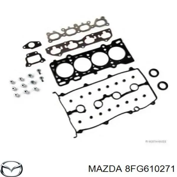 Комплект прокладок двигателя 8FG610271 Mazda