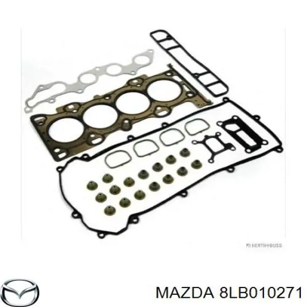 Комплект прокладок двигателя полный на Mazda 6 GG