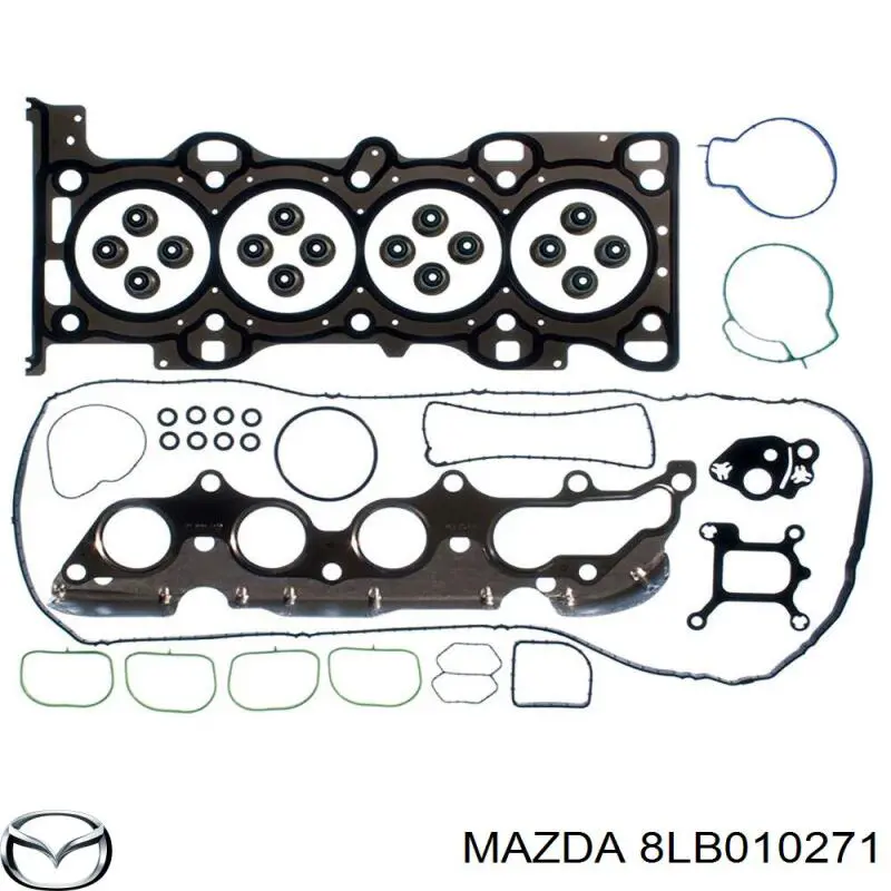 Juego de juntas de motor, completo 8LB010271 Mazda