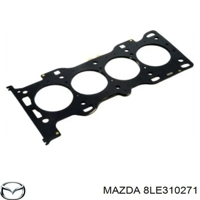 8LGL10271 Mazda комплект прокладок двигателя полный