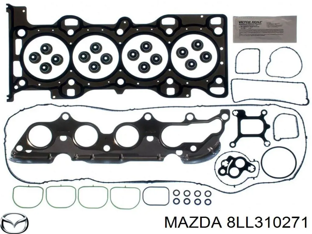 Комплект прокладок двигателя полный на Mazda 6 GG