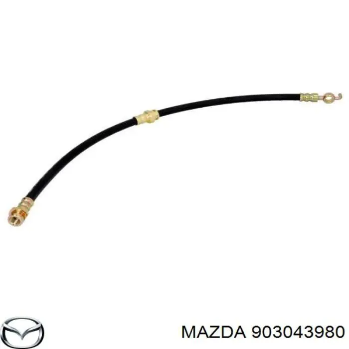 Шланг тормозной передний 903043980 Mazda