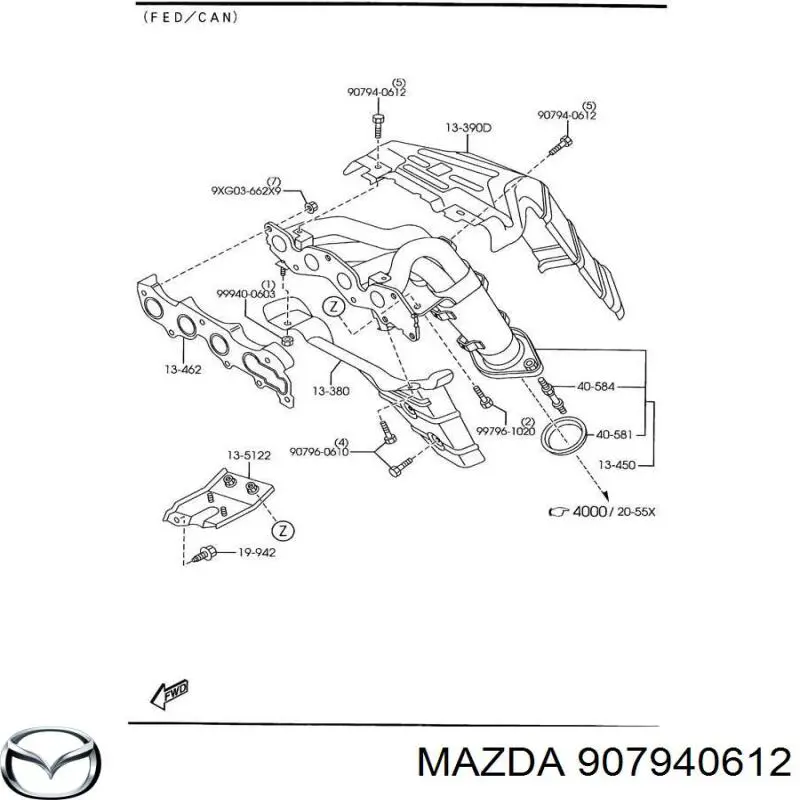  Mazda 907940612