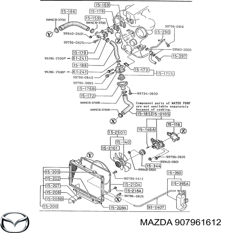  907961612 Mazda